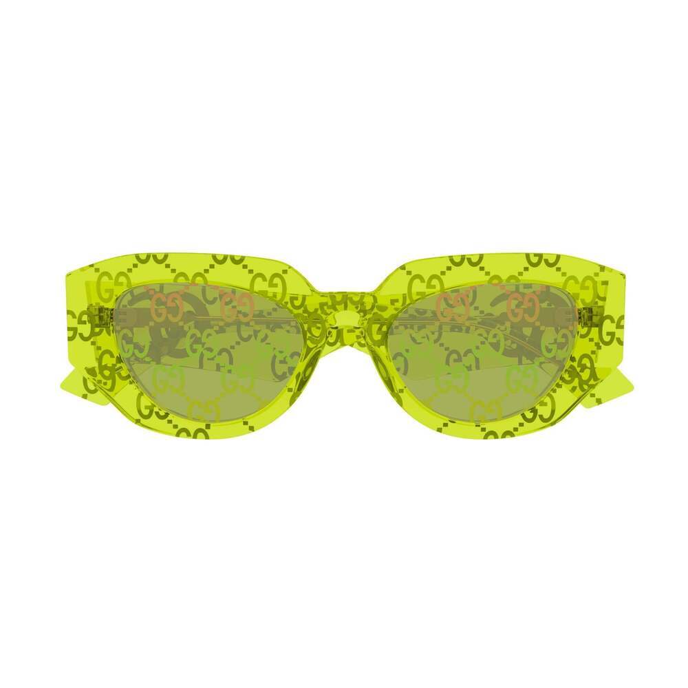 NWT Gucci GG1421S-007 Green 51mm Sunglasses - Picture 6 of 8
